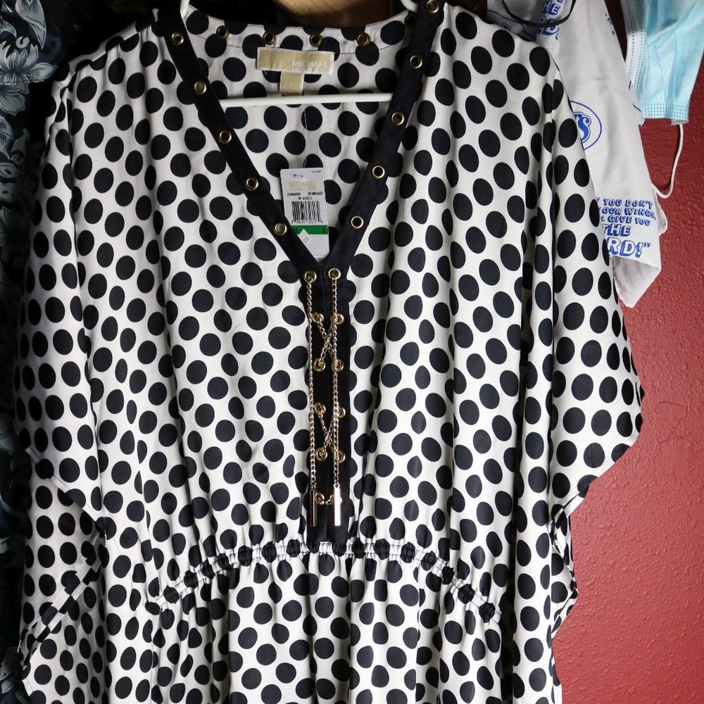 Polka Dot Michael Kors Blouse